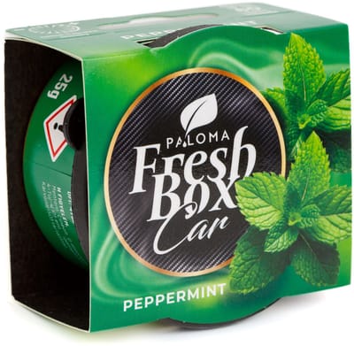 Auto Luchtverfrisser voor Bekerhouder - Paloma Fresh box - Pepermunt - 25 g 1 Stuks [P20255]