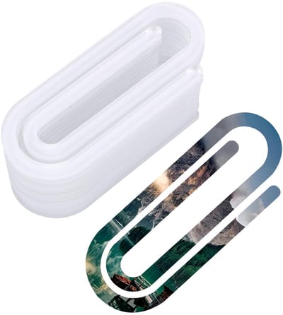 Cosensi- Sublimatie Paperclips 7,6x3cm Enkelzijdig - 10 Stuks - Acryl - Blanco - Klemmen voor Thuis/Kantoor - Sterke Taaiheid - Papierclips