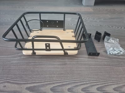 OUXI V8 FATBIKE | VOORDRAGER | BAGAGEDRAGER| HOUT| MET BEKERHOUDER |