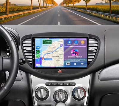 Autoradio 4/64GB met wireless Carplay en Android auto | Geschikt voor Hyundai I10 2006-2013 | Radio scherm met Navigatie | 2006 2007 2008 2009 2010 2011 2012 2013