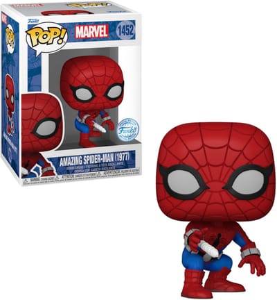 Funko Pop! Marvel: Spider-man - Amazing Spider-Man(1977) #1452 Target Exclusieve