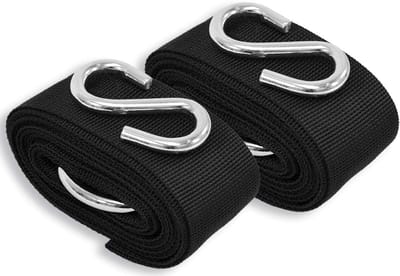 Ophangset voor Hangmat en Schommel - 2 Riemen 320x5cm - 250kg Bevestiging - Voor Binnen en Buiten