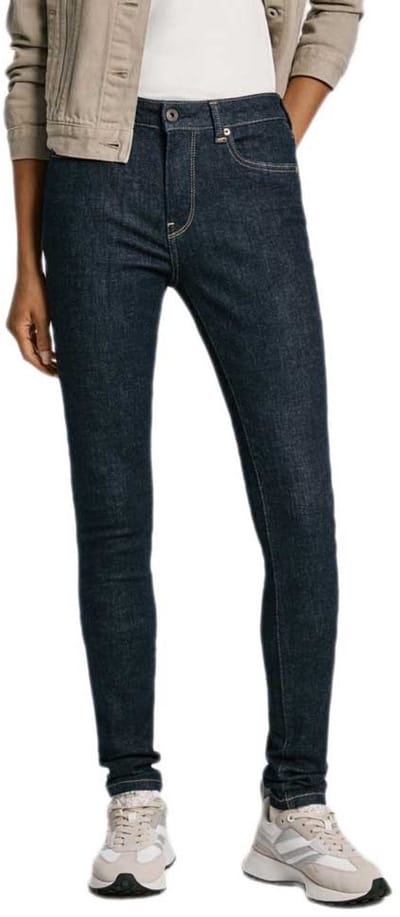 Pepe Jeans Pl204728 Skinny Fit Spijkerbroek Blauw 25 / 30 Vrouw