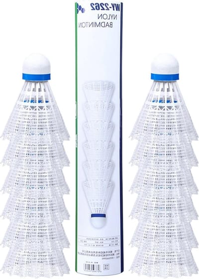 Badmintonballen - Sportballen - Oefentraining - Hoge snelheid vlucht - 12 stuks - Meerkleurig