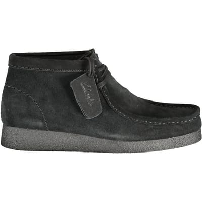 Clarks Zwarte Leren Heren Sneakers