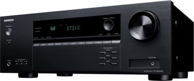 Onkyo TX-NR5100 Black AV-receiver | 7.2 | DAB+ radio, FM radio, internetradio | Bluetooth | Wi-Fi | Multiroom | Works with Sonos | DTS Play-Fi | AirPlay 2 | Chromecast | Streaming Services | 8K | HDMI 2.1 | Klipsch Optimize Mode