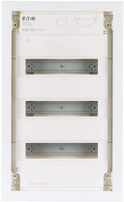 Wandverdeler Kast - Stoppenkast - Elektrische Installatie - Drie Rijen - 55x55x7cm - Grijs