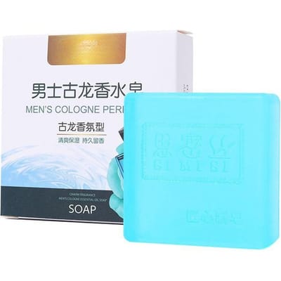 100G Heren Parfum Zeep Bad Lichaam Olie Controle Zeep Reiniging Hydraterende Lichaamszeep 1pcs