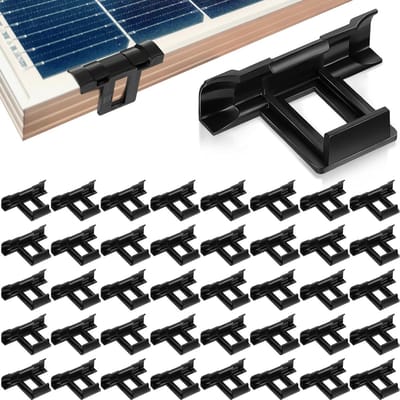Drainage Clip voor Zonnepanelen - Mud Removal Clip voor Photovoltaïsche Modules en Waterafvoer (30mm)