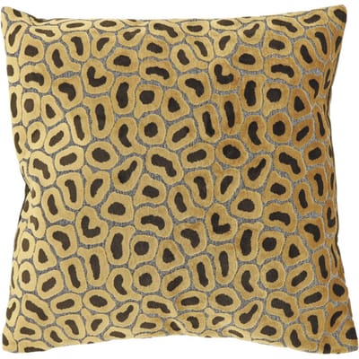 Unique Living - Sierkussen Mirelle 45x45cm - Glowy Yellow