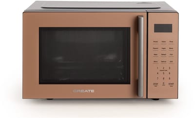 CREATE - Magnetron 23L met grill- en ovenfunctie 1000W - Mokka - MICROWAVE STUDIO