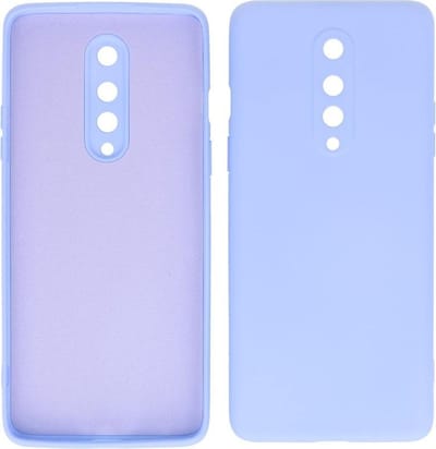 Bestcases 2.0mm Dikke Fashion Telefoonhoesje Backcover - Siliconen Hoesje - OnePlus 8 - Paars