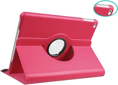 360 Tablet Case - Geschikt voor iPad Air 3e Generatie Hoes - 10.5 inch (2019) - Fel Roze