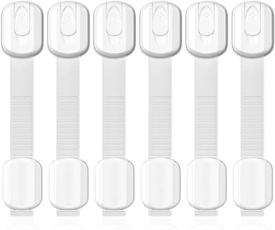 Kinderbeveiliging voor Kasten en Laden - Veiligheidslot zonder Boren, 6 Stuks