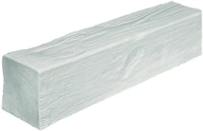 Decoratieve Plafondbalk PU 3 Meter - Realistische Houtlook Balk Wit