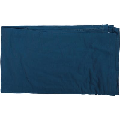 Couverture d'Allaitement Coton Fermeture Réglable Respirante Réutilisable Multifonctionnelle Écharpe d'Allaitement bleu paon