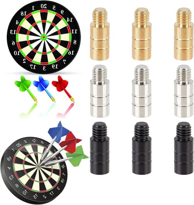 Dartgewichten 9 stuks - 2g Messing - 3 Kleuren - Verhoog je dartprecisie - SnelShoppen