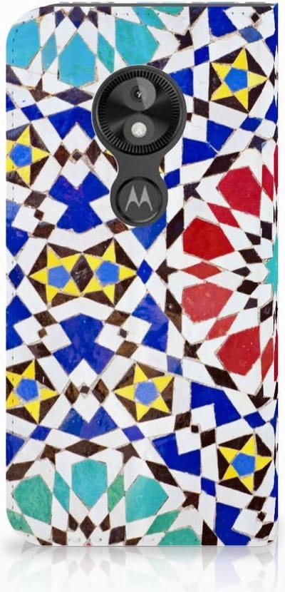 Motorola Moto E5 Play Standcase Mozaïek