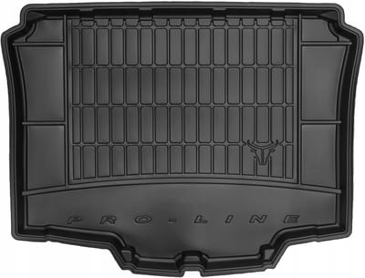 Premium Rubber Kofferbakmat met Organizer Functie – Geschikt voor SEAT Ibiza IV SC (3-deurs) 2008-2017 – TPE Rubber – Hoge Rand 5 cm – Antislip & Geurloos