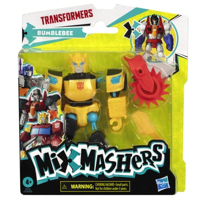 Hasbro Transformers actiefiguur Bumblebee MixMashers 12 cm speelgoed.