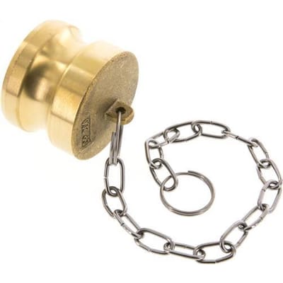 Camlock DN 50 (2'') Koppeling MessingPlug Type DP MIL-C-27487