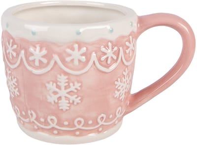 Clayre & Eef Mok 300 ml Roze Keramiek