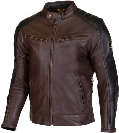 Merlin Chase II D3O Bruin Leren Motorjas - Jas