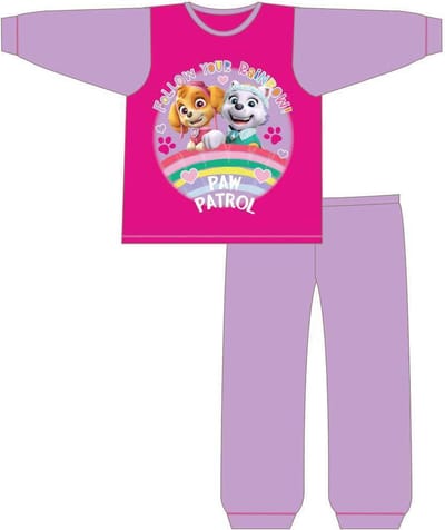Paw Patrol pyjama - maat 92 - roze - PAW Patrol pyjamaset - katoen