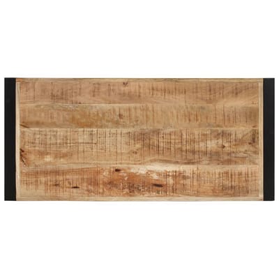 vidaXL - Salontafel - 120x55x40 - cm - massief - mangohout
