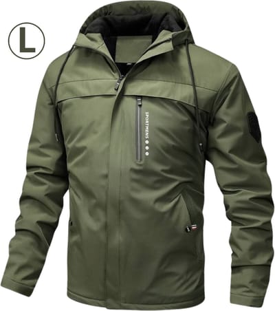 Nivard Parka Heren Winterjas - Heren - Winter - Jas - Volwassen - Groen - Maat L