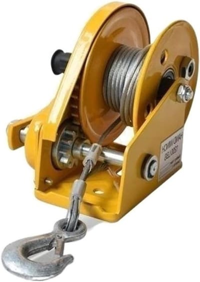 Draagbaar Handtakel - Hijsgereedschap - Airco Installatie - Zelfborgende Lier - Heavy Duty Beugel - Metaal