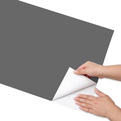 Coloray Meubel Wrap Folie - Grijs Meubelfolie - 50x100 cm - Decoratiefolie Zelfklevend Donkergrijs - Meubelfolie Zelfklevend - Minimalist Meubelfolie - Wrapfolie Keuken - Wanddecoratie - Achtergronden en patronen