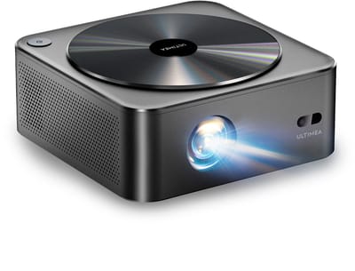 Ultimea Apollo P40 LCD-projector, Full HD Native 1080P 700 ANSI Lumens, 5G WiFi, Keystone-correctie, Grijs