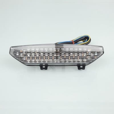 Feu arrière LED transparent Bike It pour moto Kawasaki 636 ZX-6R Ninja 2006-2009
