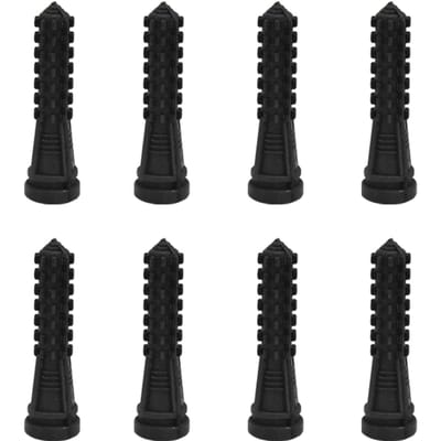 50 PIÈCES Doigts arrache-plumes Volaille Épilation Caoutchouc Bâtonnet Remplacement pour Machine arracheuse automatique Pièces Noir noir