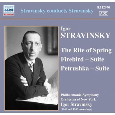 Philharmonic-Symphony Orchestra Of New York, Igor Stravinsky - Stravinsky Conducts Stravinsky (CD)