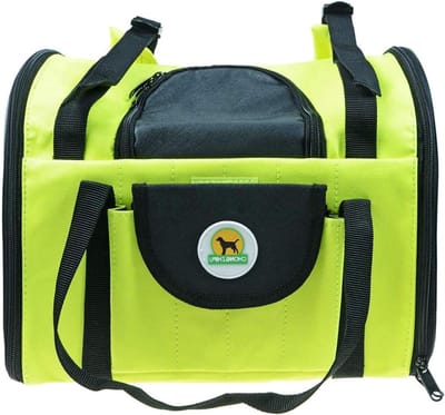Dieren Reistas - Kat Rugzak - Buiten Avontuur - Ventilerend Mesh - Tot 5kg - Geel