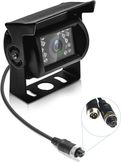 Achteruitrijcamera met Nachtzicht en Waterdichte Behuizing voor Auto, Bus en Caravan