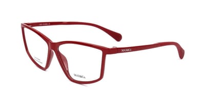 Max&co. MO5013 Shiny red 57/13/140 WOMAN Brilmonturen