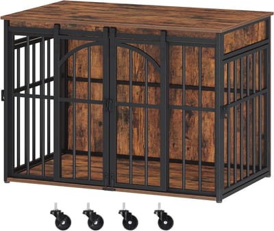 Houten Hondenbench - Hondenhuis - Design Bench - Huiscomfort