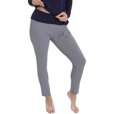 Strepen pyjamabroek voor dames Sassa Casual Comfort