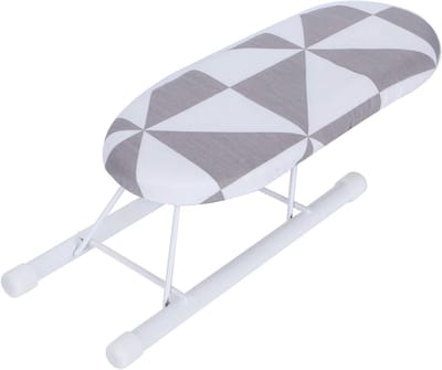 Mini Strijkplank - Strijkaccessoire Strijktafel - Details Strijken - Ruimtebesparend Opvouwbaar - 28 x 12 x 5 cm - Mode Geruit