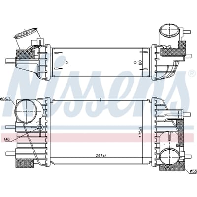 Intercooler NISSENS 96360