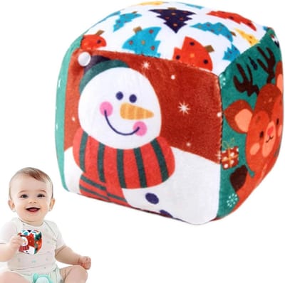 Handgreepbal Kinderen - Rammelbal Baby - Vroege Opvoeding - Visueel Stimulerend - 10.5 cm - Zwart Wit