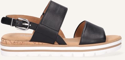 Gabor 774.1 Sandalen - Dames - Zwart - Maat 37