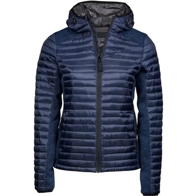 Tee Jays - Women´s Hooded Outdoor Crossover Jacket - Navy - S