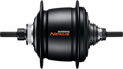 Versnellingsnaaf Shimano Nexus 8 SG-C6001 (OEM) voor schijfremmen - 36-gaats - Zwart