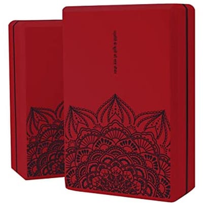Yogablokken Set van 2 - Antislip EVA Schuimstenen voor Yoga, Pilates en Meditatie