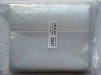 Gripseal - gripzak transparant - 230 x 320 mm - 1000 stuks