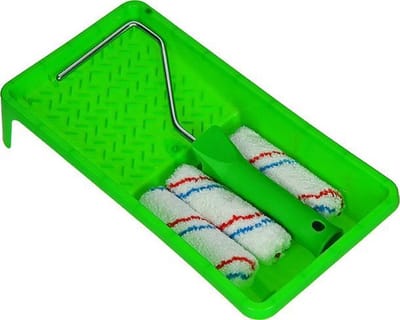SAM Beitsset Tuinhout - Voordeelpak - 2+1 gratis rollers - 10cm